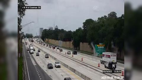 Traffic Cam San Marco: I-95 N of Emerson St SB