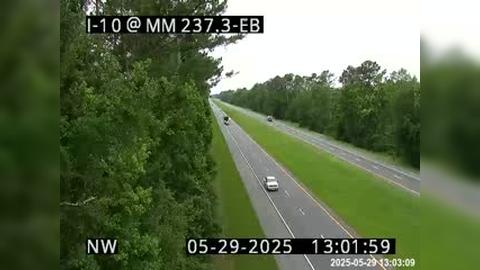 Traffic Cam Madison: I-10 @ MM 237.3