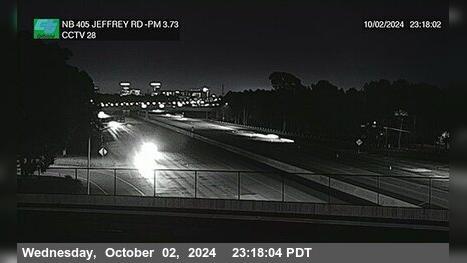 Traffic Cam Quail Hill - Open Space › North: I-405 : Jeffrey