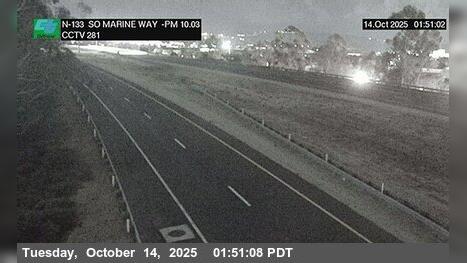 Traffic Cam Cypress Village › North: SR-133 : South of Marine Way Undercross