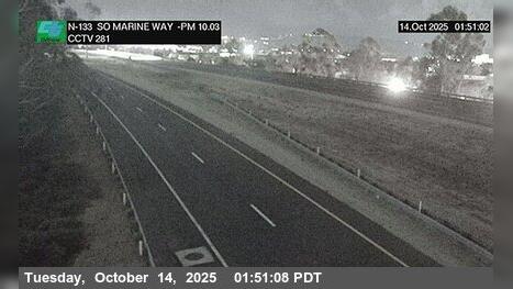 Traffic Cam Cypress Village › North: SR-133 : South of Marine Way Undercross