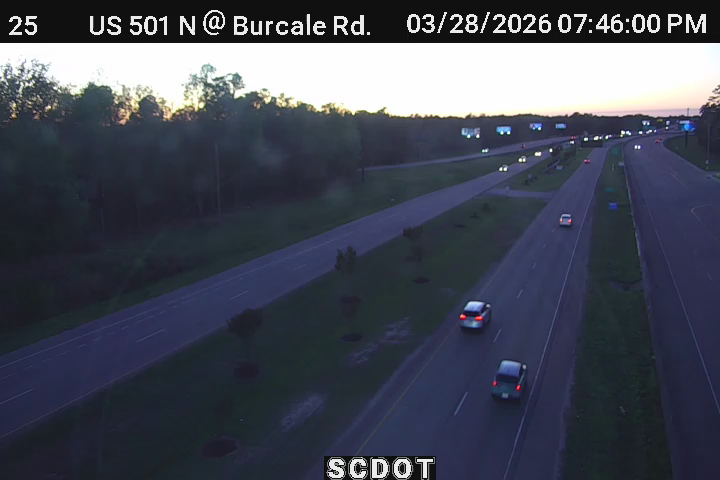Traffic Cam Fantasy Harbour: US 501 N @ Burcale Rd