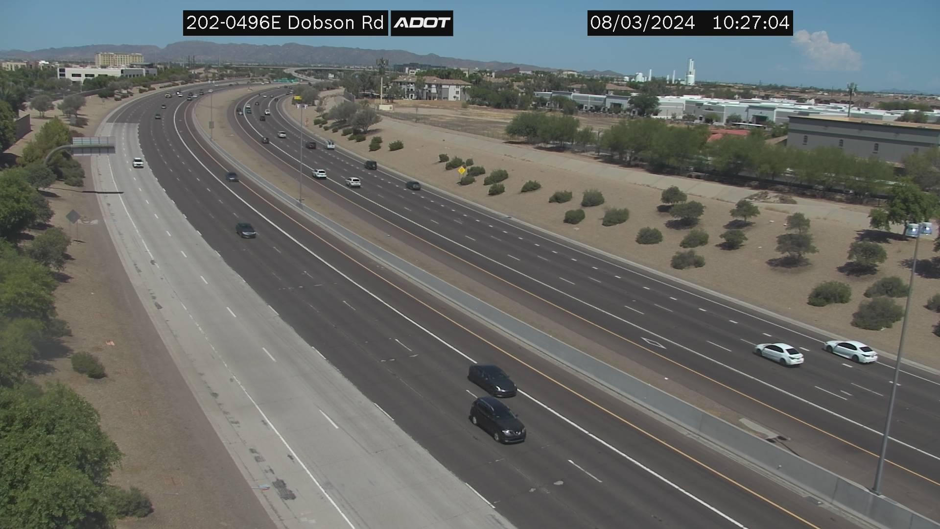 Traffic Cam Chandler › East: L-202 EB 49.64 @Dobson