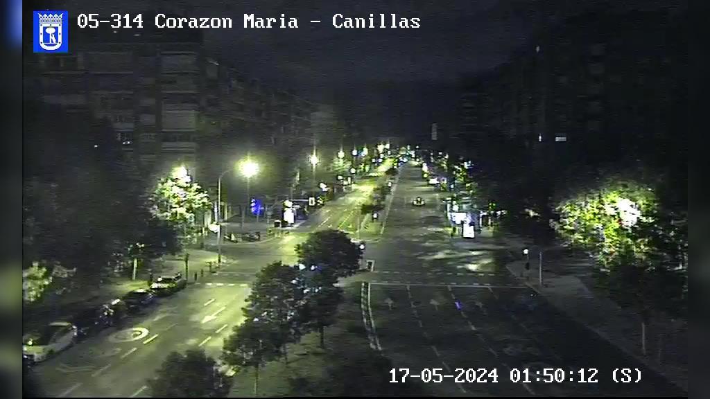 Traffic Cam Prosperidad: CORAZON MARIA - CANILLAS