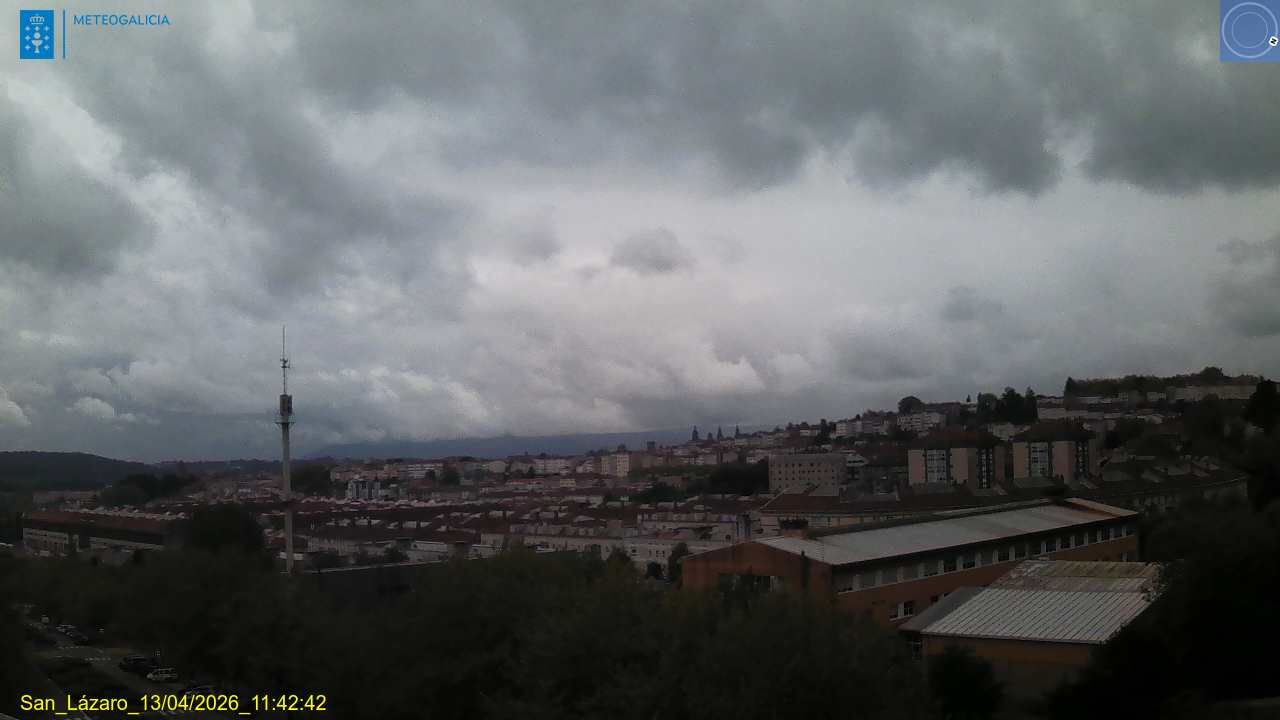 Traffic Cam Santiago de Compostela: Rúa de San Lázaro