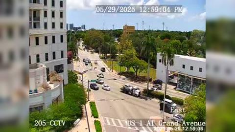 Traffic Cam Coral Gables: US-1 at Grand Avenue