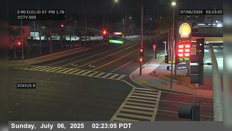 Traffic Cam La Habra › East: SR-90 : Euclid St SE Corner