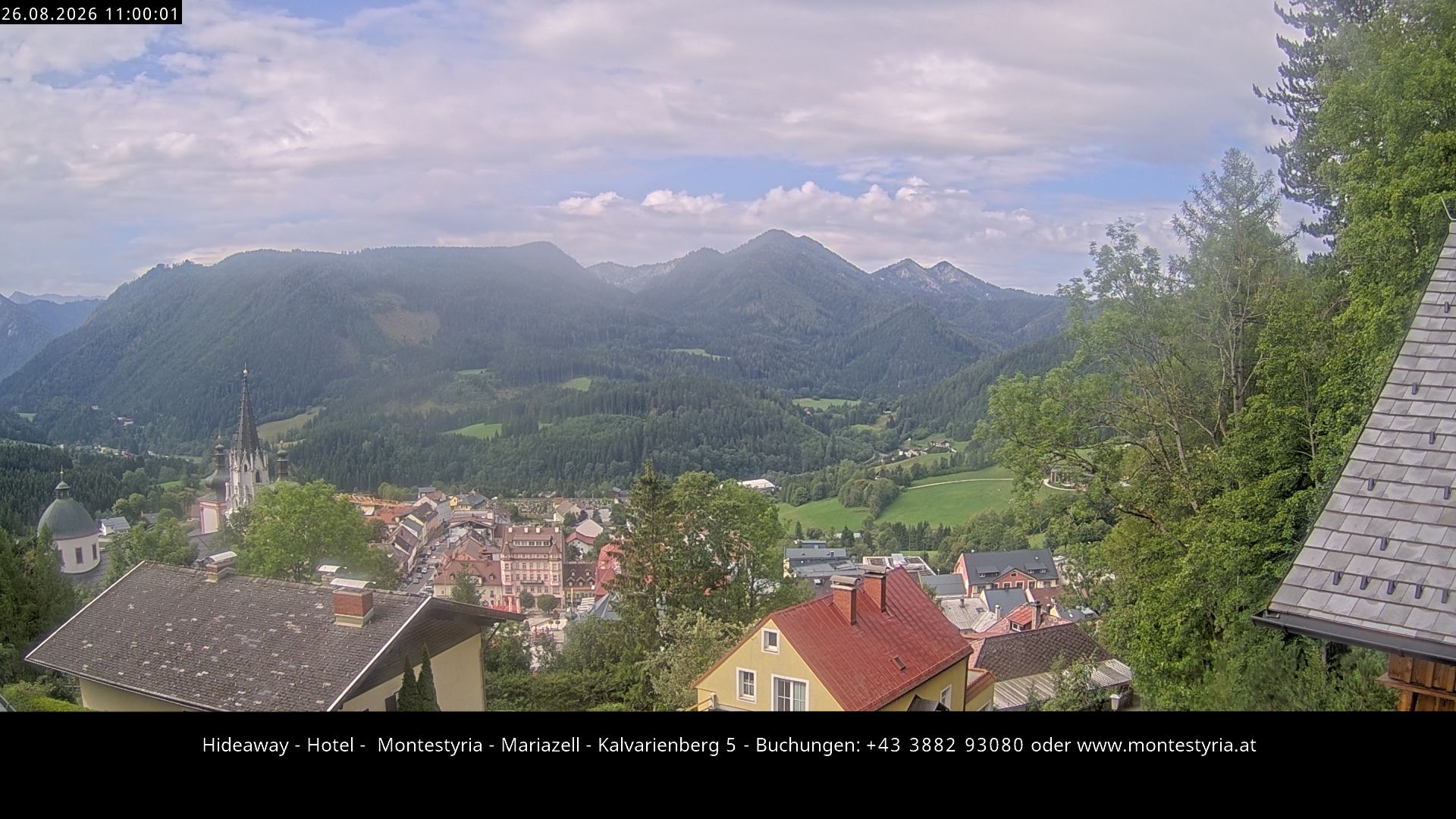 Traffic Cam Mariazell › South: Montestyria