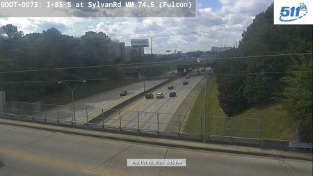 Traffic Cam Hapeville: GDOT-CAM-073--1