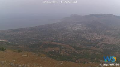 immagine della webcam nei dintorni di Caccamo: webcam Giardinello