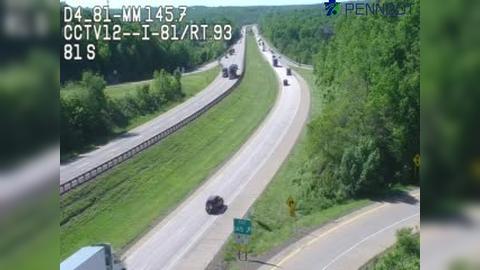 Traffic Cam Dippel Manor: I-81 @ EXIT 145 (PA 93 WEST HAZLETON)