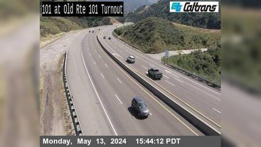 Traffic Cam San Luis Obispo › North: US-101 : Old 101 Turnout