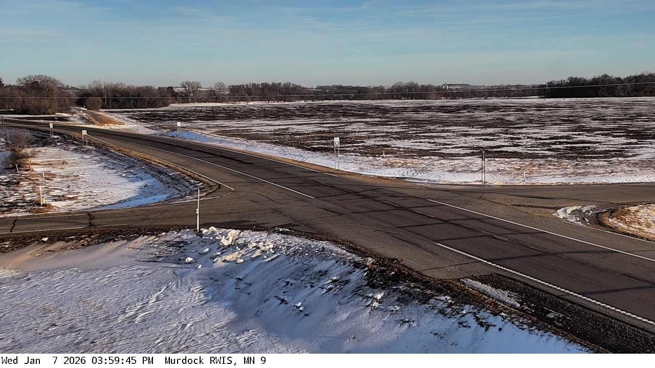 Traffic Cam De Graff: MN 9: T.H.9 (Murdock - MP 24.5): T.H.9 (Murdock - MP 24.5) View