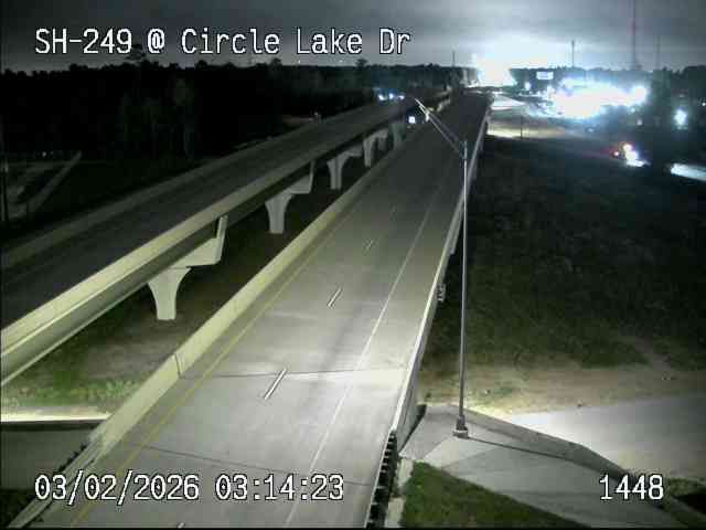 Traffic Cam Pinehurst › North: SH-249 @ Circle Lake Dr