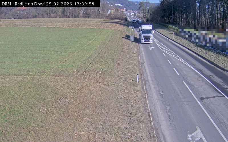 Traffic Cam Radlje ob Dravi: G1-1, Dravograd - Radlje