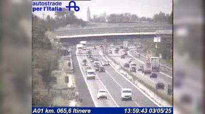 Preview delle webcam di Pontenure: A01 km. 065,6 Itinere