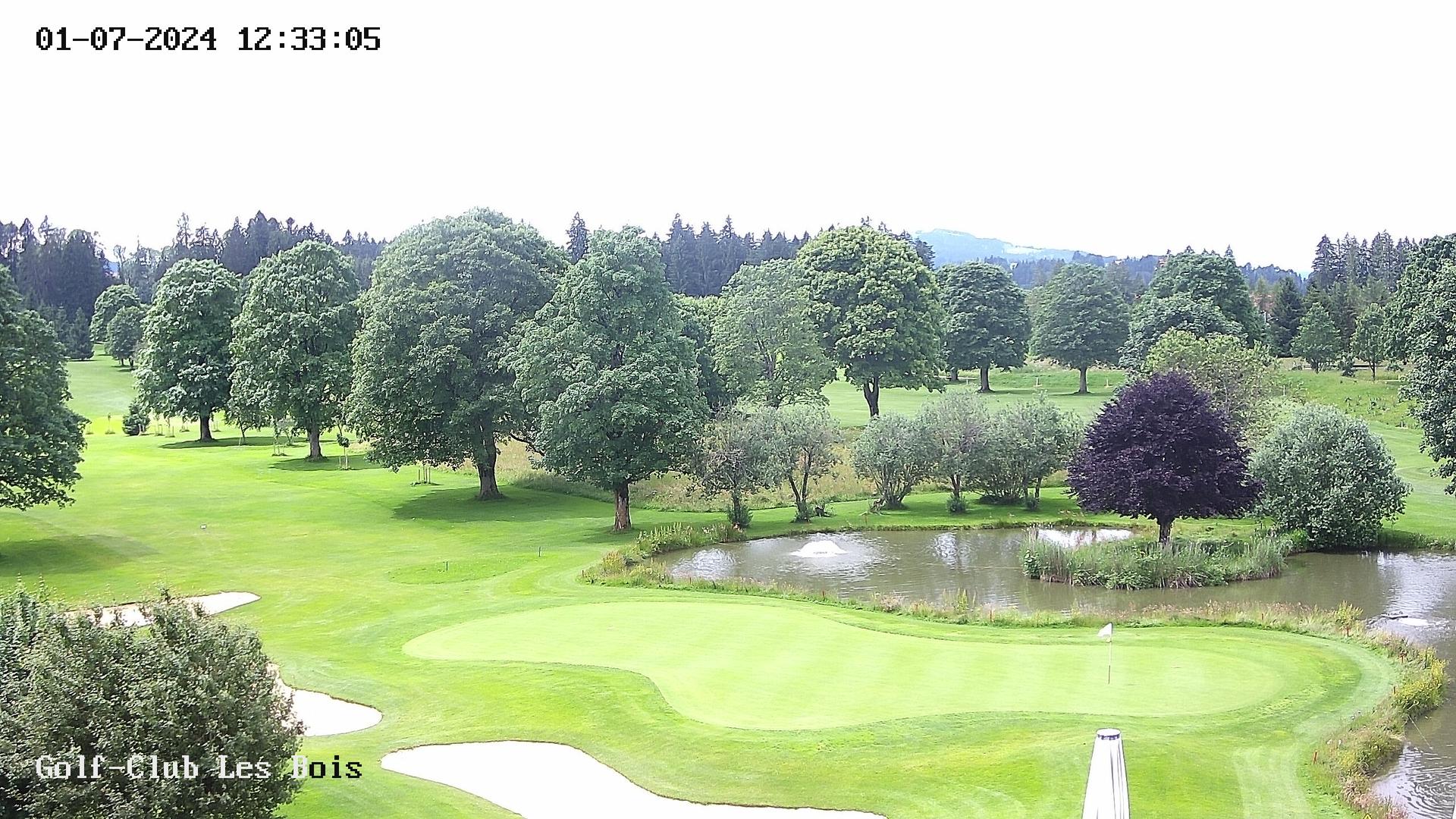 See Les Bois: Golf-Club Live Webcam & Weather Report in Les Bois, Jura, CH  | SeeCam