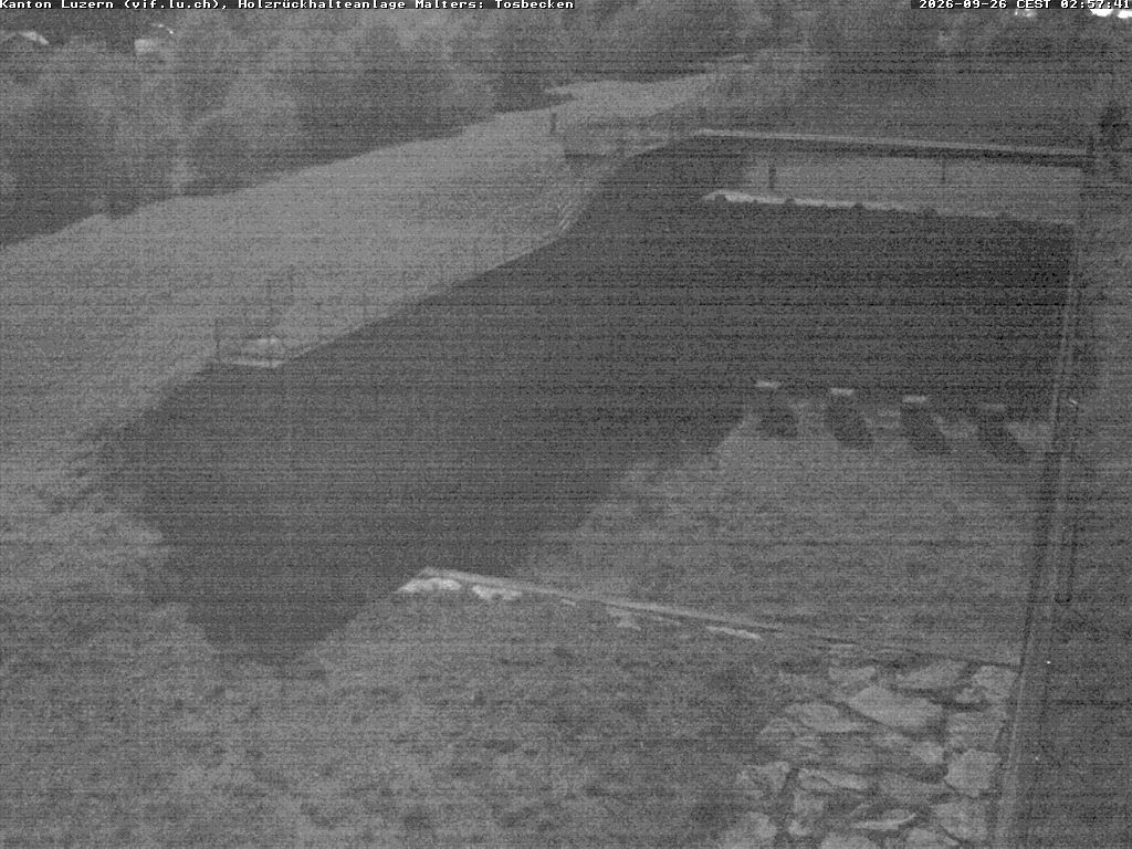 Malters: Tosbecken Holzrückhalt