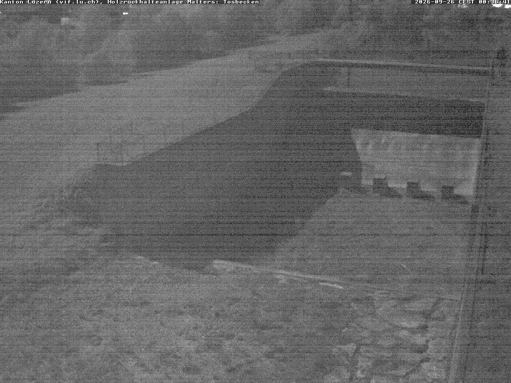 Malters: Tosbecken Holzrückhalt