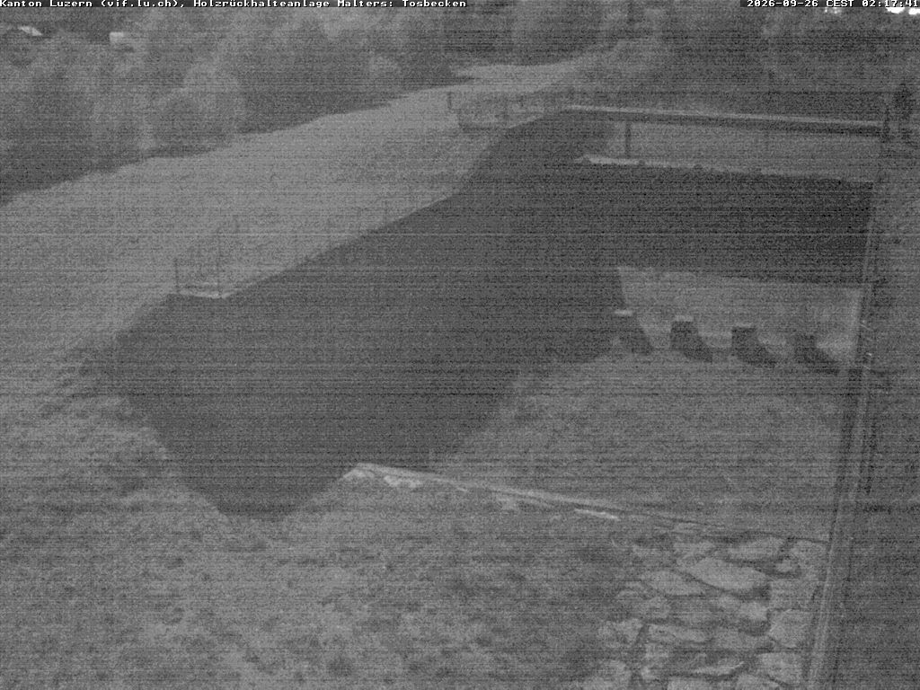 Malters: Tosbecken Holzrückhalt