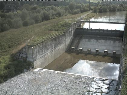 Malters: Tosbecken Holzrückhalt