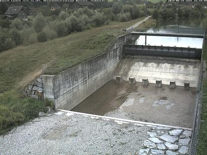 Malters: Tosbecken Holzrückhalt