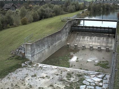 Malters: Tosbecken Holzrückhalt