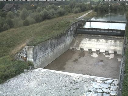 Malters: Tosbecken Holzrückhalt