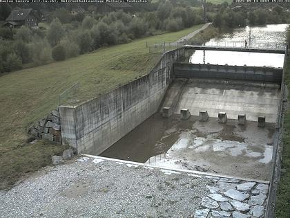 Malters: Tosbecken Holzrückhalt