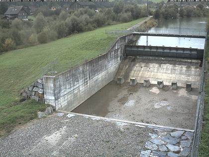 Malters: Tosbecken Holzrückhalt