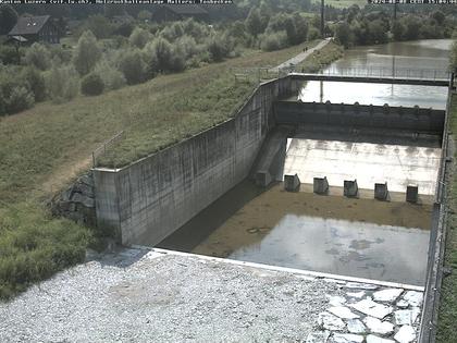 Malters: Tosbecken Holzrückhalt