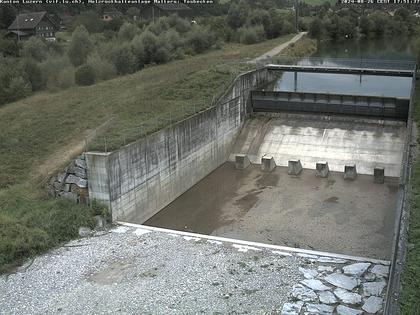 Malters: Tosbecken Holzrückhalt