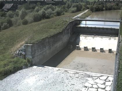 Malters: Tosbecken Holzrückhalt