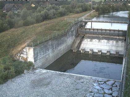 Malters: Tosbecken Holzrückhalt