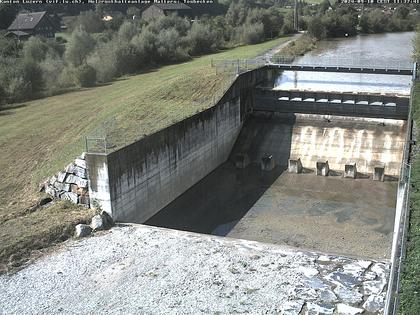 Malters: Tosbecken Holzrückhalt