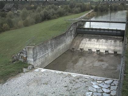 Malters: Tosbecken Holzrückhalt