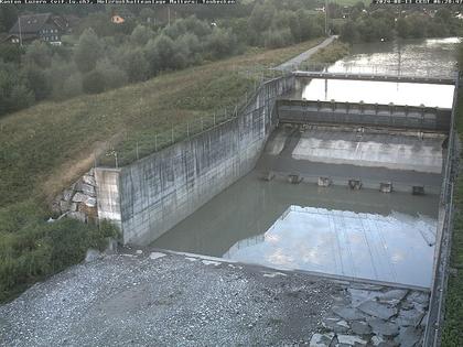 Malters: Tosbecken Holzrückhalt