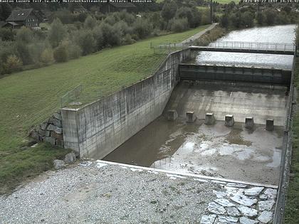 Malters: Tosbecken Holzrückhalt