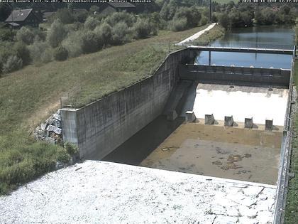 Malters: Tosbecken Holzrückhalt