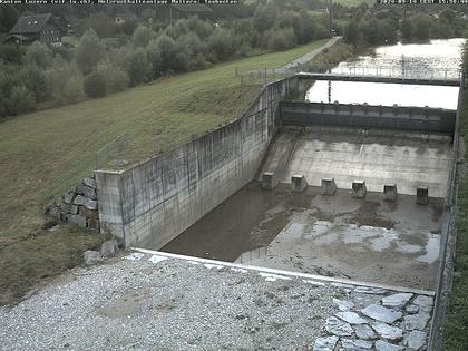 Malters: Tosbecken Holzrückhalt