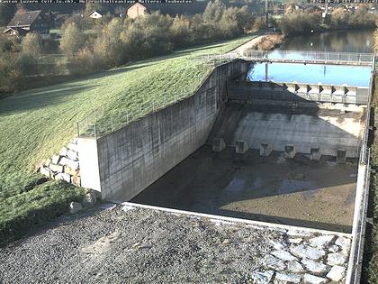 Malters: Tosbecken Holzrückhalt