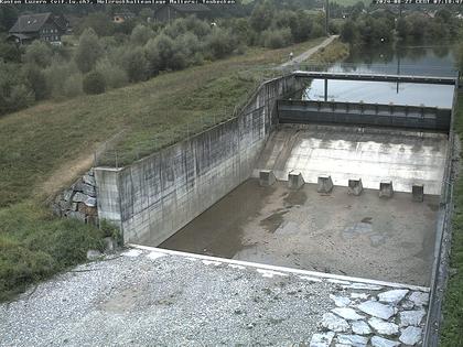 Malters: Tosbecken Holzrückhalt