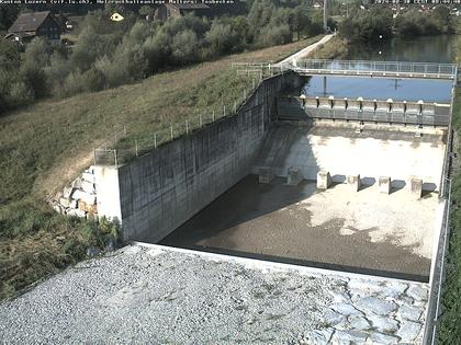 Malters: Tosbecken Holzrückhalt