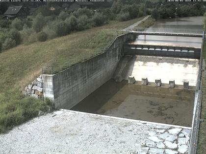 Malters: Tosbecken Holzrückhalt