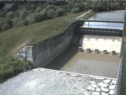 Malters: Tosbecken Holzrückhalt