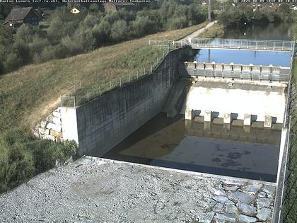 Malters: Tosbecken Holzrückhalt