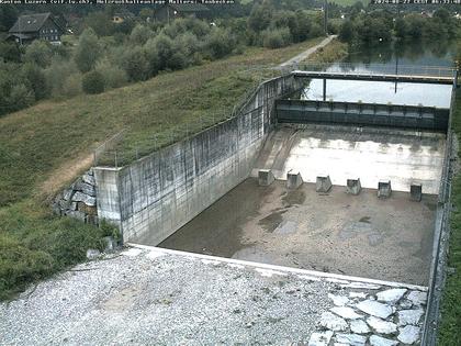 Malters: Tosbecken Holzrückhalt