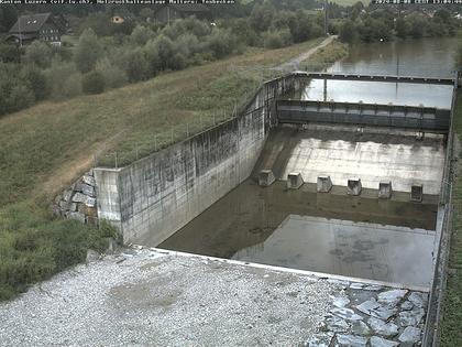 Malters: Tosbecken Holzrückhalt