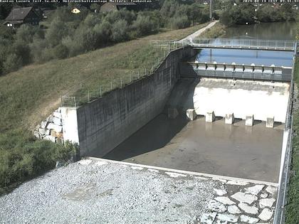 Malters: Tosbecken Holzrückhalt