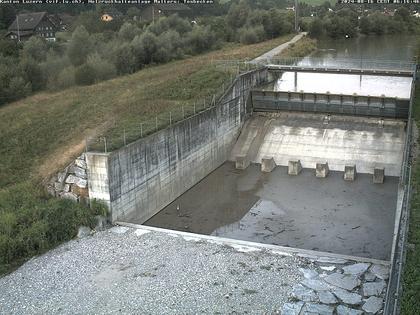 Malters: Tosbecken Holzrückhalt